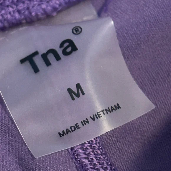 TNA Purple Bike Shorts - Picture 2 of 3